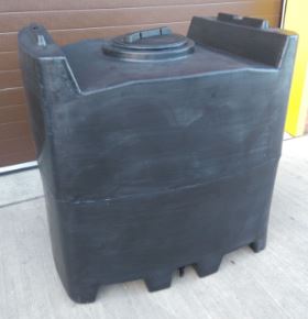 1000 Litre Black Rainwater Tank