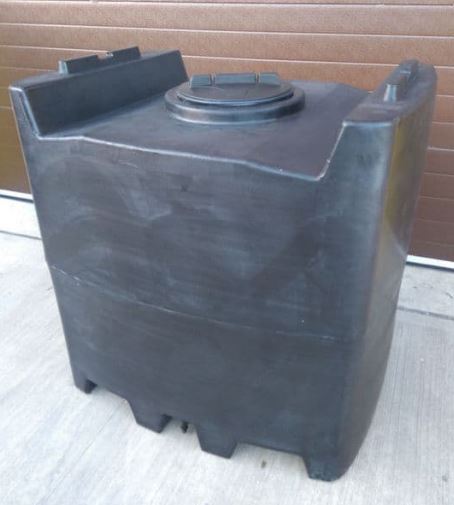 1000 Litre Black Rainwater Tank