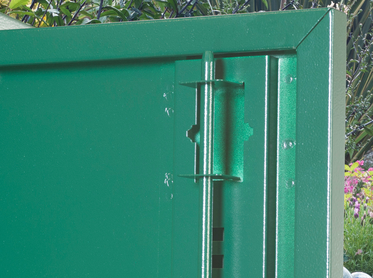 Asgard Flexistore Apex Metal Garden Shed