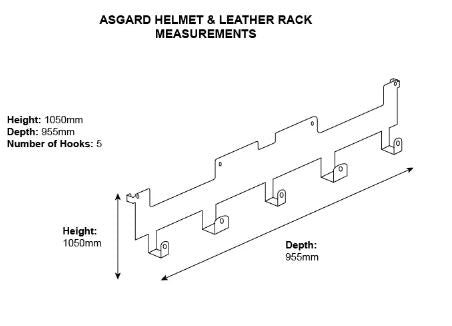 Metal Shed Hook Rail Dimensions