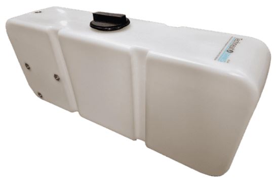 White Flat Water Tank