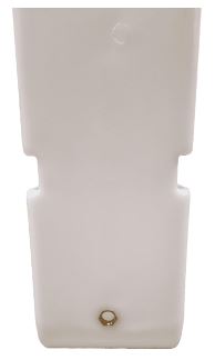 White Vertical Water Tank