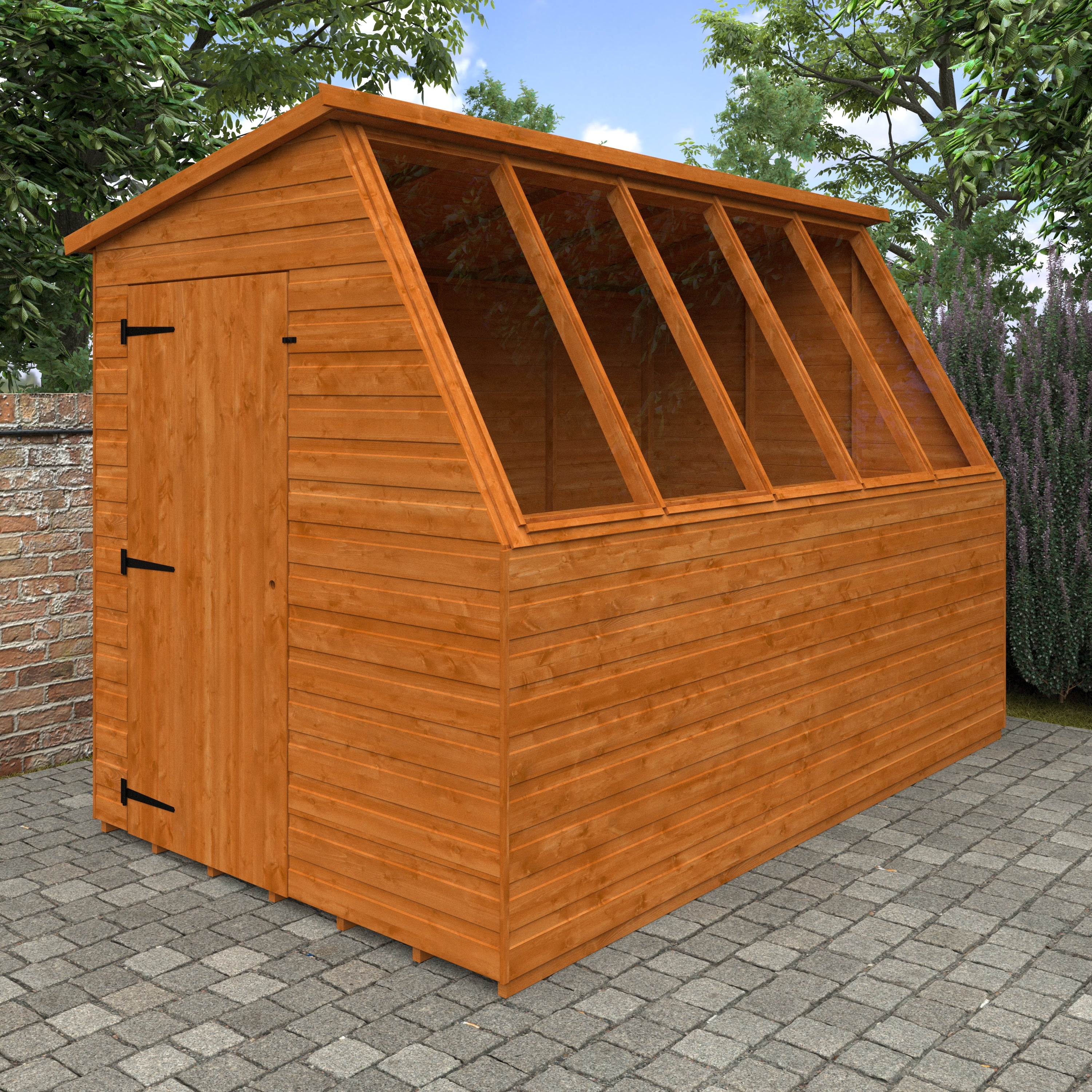 10x6 ft Shiplap Wooden Potting Shed