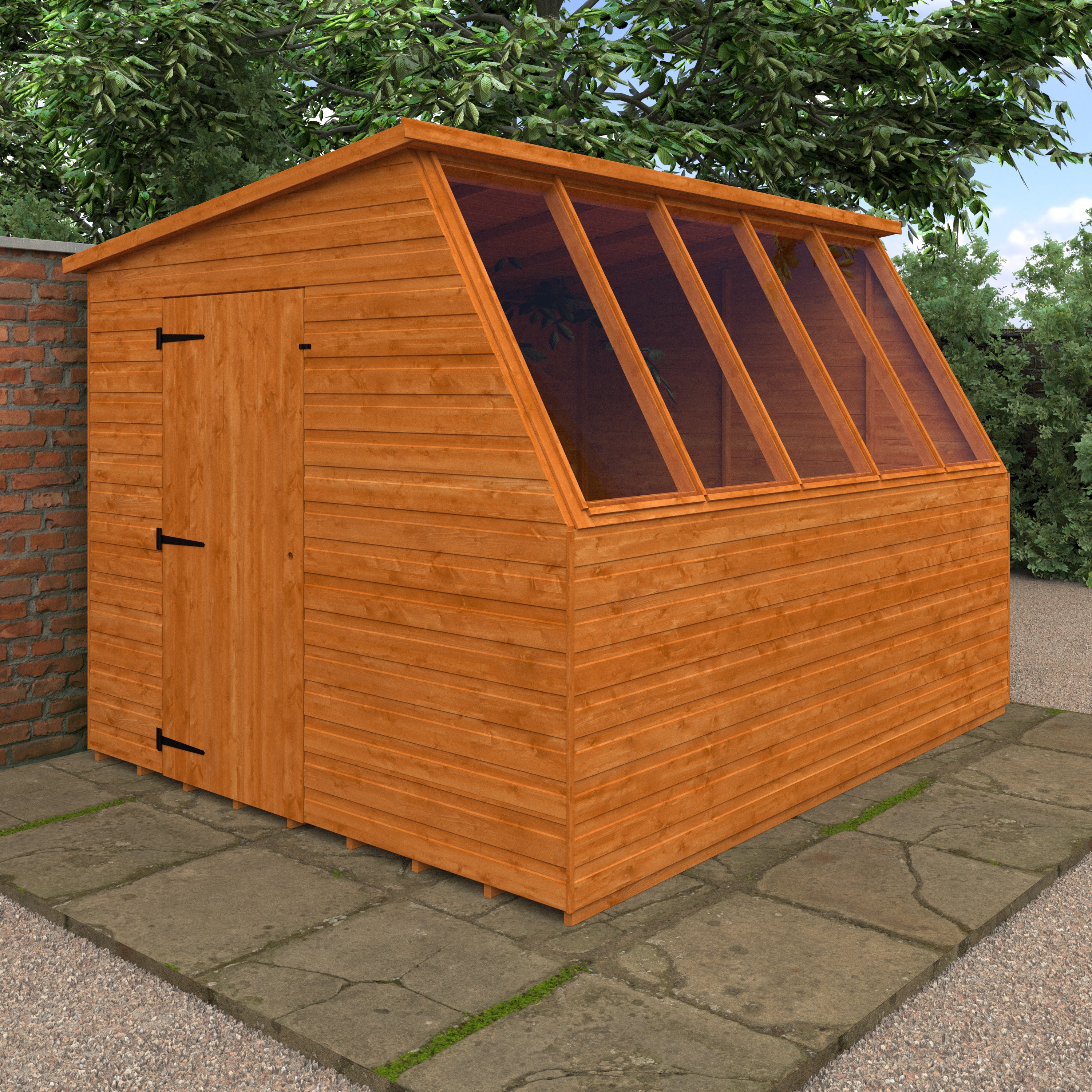 10x8 ft Shiplap Wooden Potting Shed